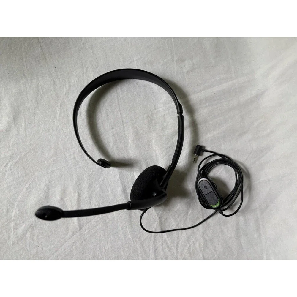 XBox 360 Live Online Chat Gaming Headset Headphones Mic 2.5mm for Controller